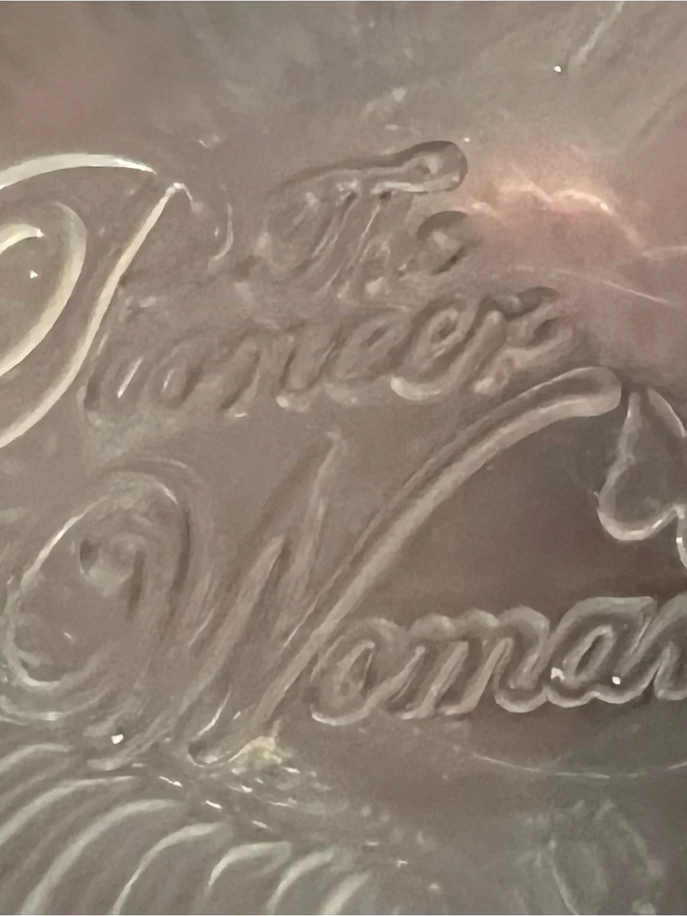 Pioneer Woman Adeline Clear Glass Pitcher Farmhouse Chic 8.5